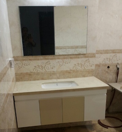 Tủ chậu lavabo may đo vân gỗ nhựa Picomat HMT-121 (Tự chọn kích thước) - Image 4