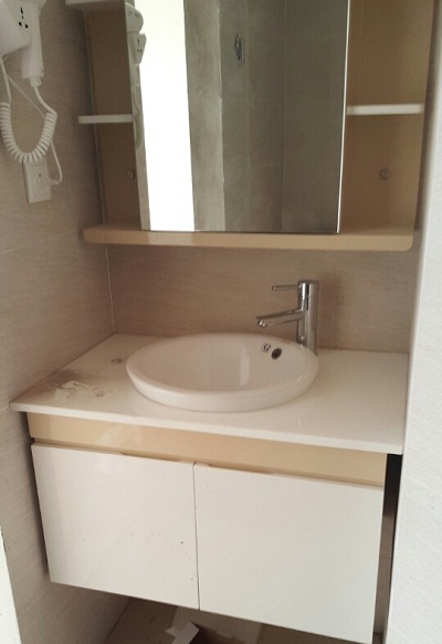 Tủ chậu lavabo may đo vân gỗ nhựa Picomat HMT-122 (Tự chọn kích thước) - Image 5
