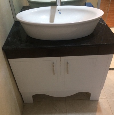Tủ chậu lavabo may đo vân gỗ nhựa Picomat HMT-98 (Tự chọn kích thước) - Image 5