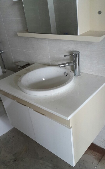 Tủ chậu lavabo may đo vân gỗ nhựa Picomat HMT-99 (Tự chọn kích thước) - Image 6