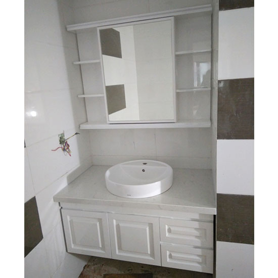 Tủ chậu lavabo Picomat theo yêu cầu HM77 900x500mm (Tự chọn kích thước - Chưa gồm chậu, vòi) - Image 4