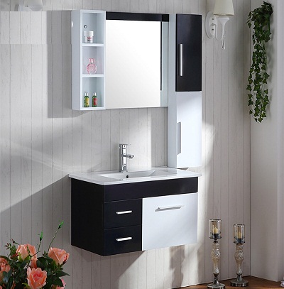 Tủ chậu lavabo Picomat theo yêu cầu HM79 (1100x520mm - Tự chọn kích thước - Chưa gồm chậu, vòi) - Image 5