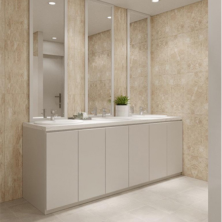Tủ chậu lavabo Picomat theo yêu cầu HM80 (900x500mm - Tự chọn kích thước - Chưa gồm chậu, vòi) - Image 6