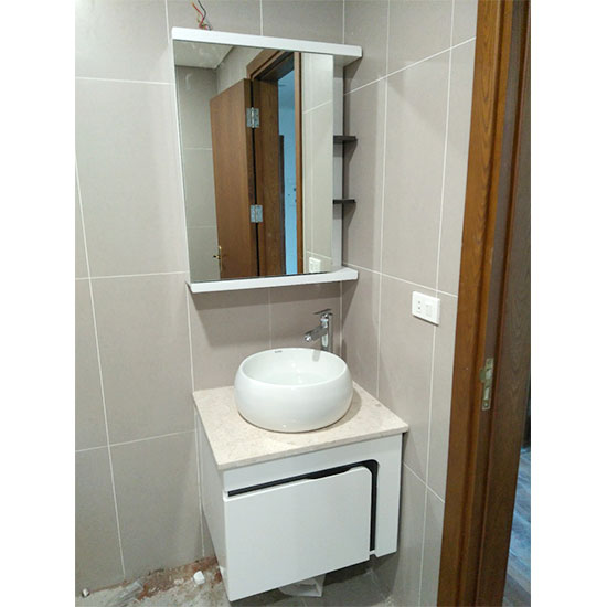 Tủ chậu lavabo Picomat theo yêu cầu TC-HM85 (Tự chọn kích thước - Chưa gồm chậu, vòi) - Image 4