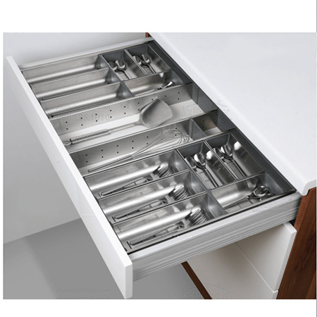 Tủ kho 2 tầng cánh mở inox nan Grob UB-245 - Image 5