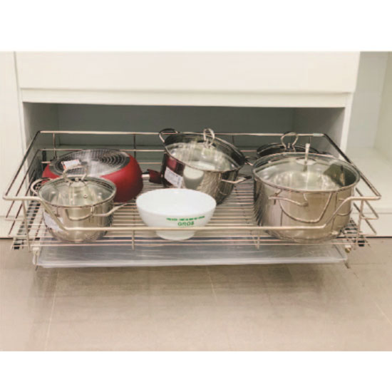 Tủ kho 4 tầng inox 304 nan dẹt Grob GM304-460 - Image 3