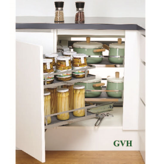 Tủ kho 6 tầng cánh mở inox 304 nan Grob UB304-645 - Image 5