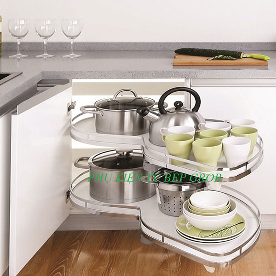 Tủ kho 6 tầng cánh mở inox hộp Grob GH-660 - Image 3
