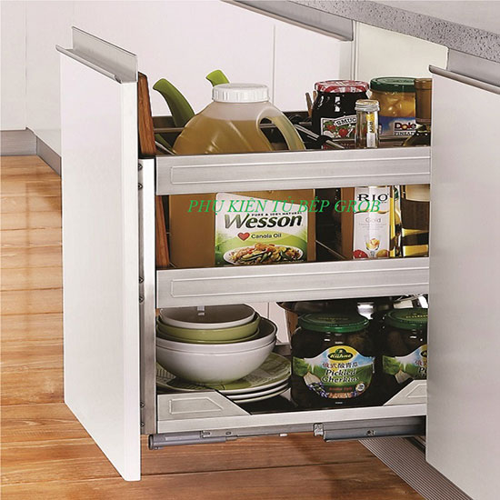 Tủ kho 6 tầng inox nan dẹt Grob GM-660 - Image 4