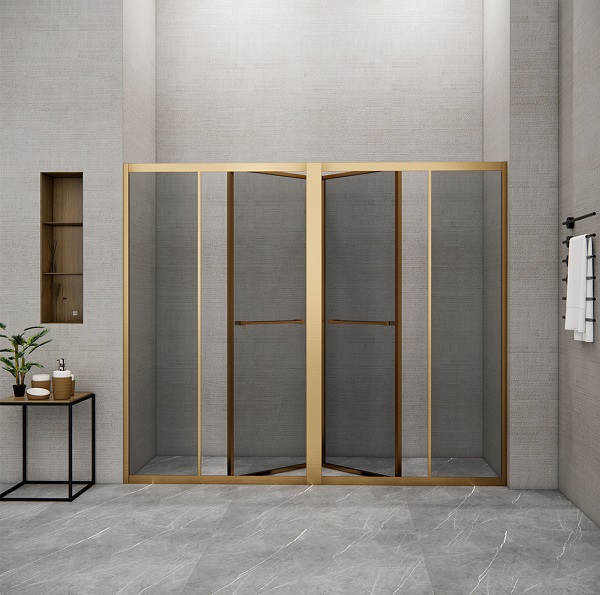 Vách kính nhà tắm Flight FLS-T5 Gold