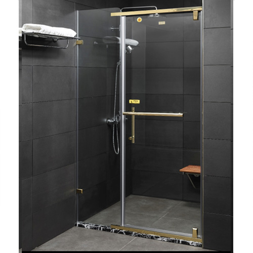 Vách kính nhà tắm màu đen Fendi FMG-2X4B (1300x900x2000 mm) - Image 4