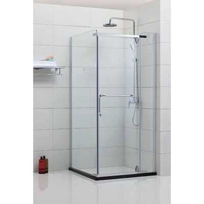 Vách kính nhà tắm màu đen Fendi FMU-1X4B (1000x900x2000mm) - Image 4