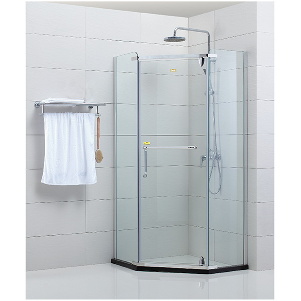Vách kính tắm khung mạ chrome theo yêu cầu Fendi FKG-1X4 (900x900x1900 mm) - Image 5