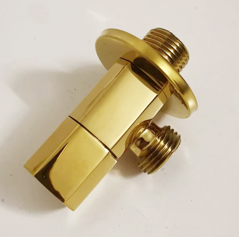 Van giảm áp khóa nước màu vàng Gold Miken VK16G-1 (Bóng hoặc mờ)