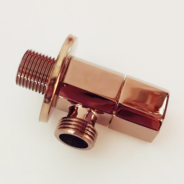 Van giảm áp khóa nước màu vàng hồng Rose Gold Miken VK16RG-1