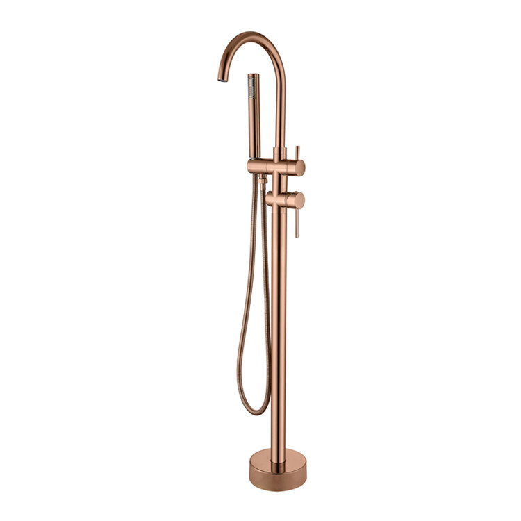 Vòi cao đặt sàn cho bồn tắm, chậu lavabo Miken MKVB-092G (Đặt hàng 10-25 ngày) - Image 4