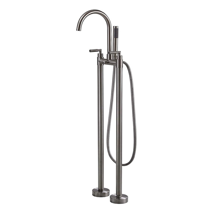 Vòi cao đặt sàn cho bồn tắm, chậu lavabo Miken MKVB-092G (Đặt hàng 10-25 ngày) - Image 6