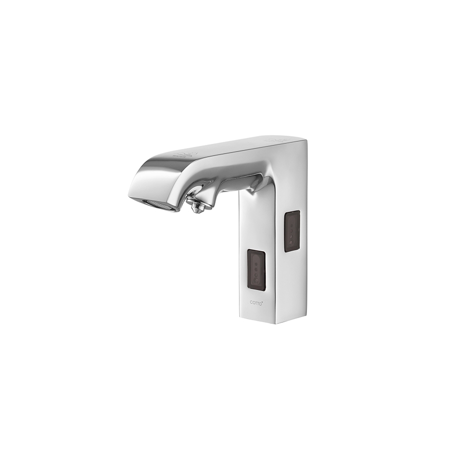 Vòi chậu lạnh cảm ứng kết hợp hộp xà bông cảm ứng COTTO CT548AC (dùng điện)