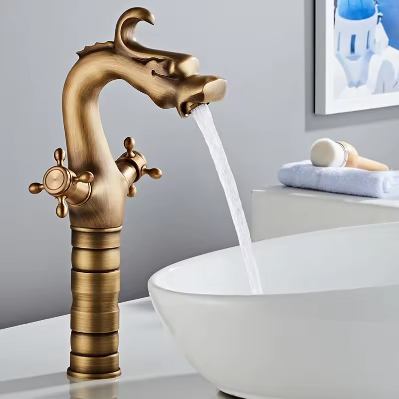 Vòi chậu lavabo âm tường màu chrome Miken MKV-600002 - Image 4