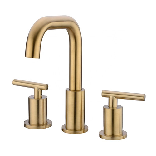 Vòi chậu lavabo âm tường màu đen Miken MKV-600003B - Image 3