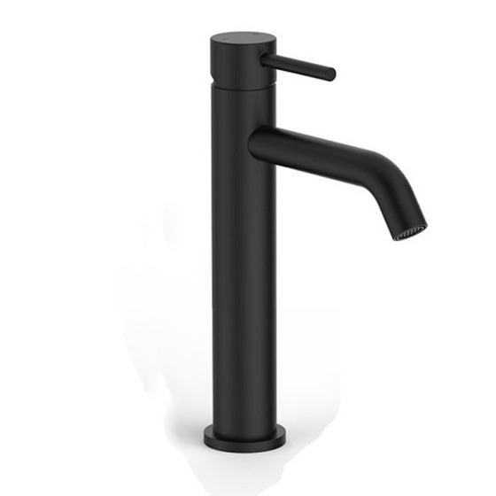 Vòi chậu lavabo âm tường màu đen Miken MKV-600003B - Image 6