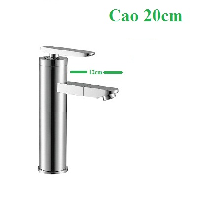 Vòi chậu lavabo âm tường màu vàng mờ Miken MKV-309GM - Image 5
