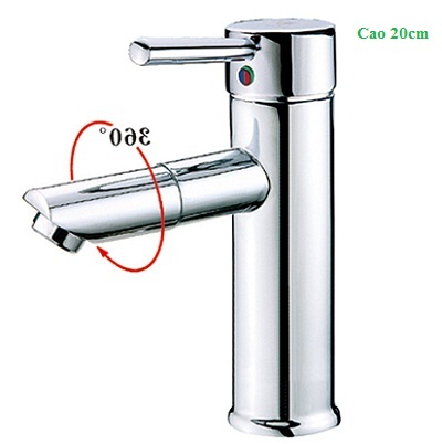 Vòi chậu lavabo Daelim V30 (30cm- Đủ xi phông) - Image 6
