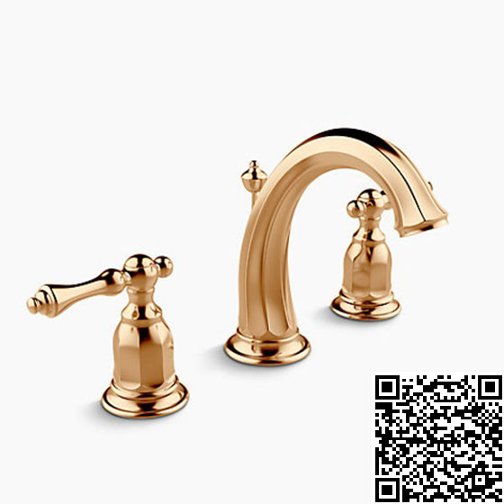 Vòi chậu lavabo Kohler KELSTON màu Rose Gold K-13491T-4-RGD