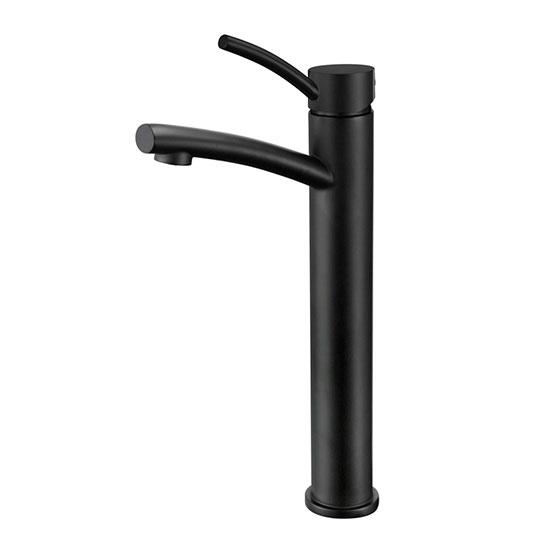 Vòi chậu lavabo mạ đen HM-1221B - Image 5