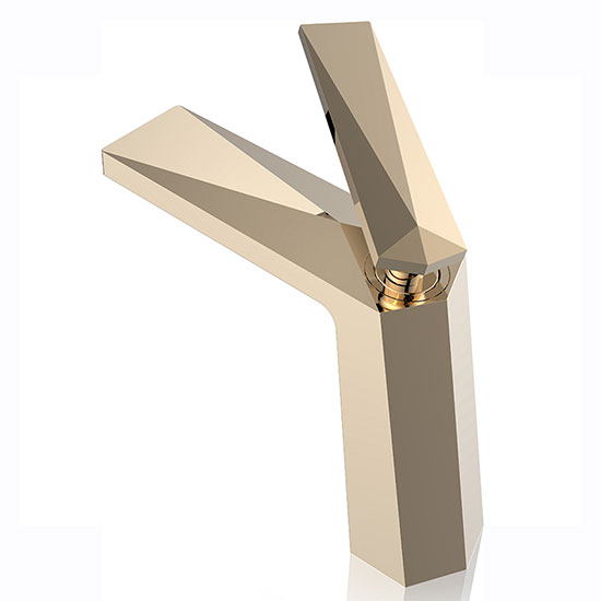 Vòi chậu lavabo mạ đồng 5021 - Image 4