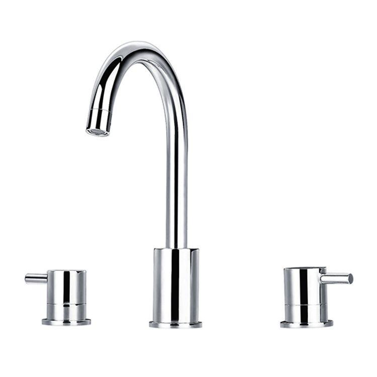 Vòi chậu lavabo mạ màu đen Miken MK-8026B (Cao 25cm) - Image 3