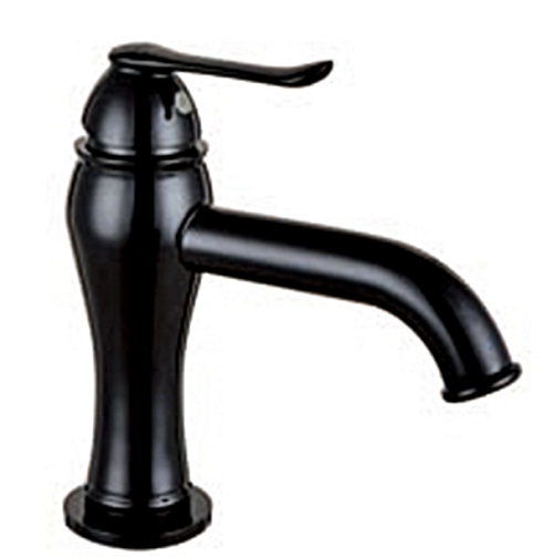Vòi chậu lavabo mạ màu đen MK-180 (Đặt hàng từ 10-25 ngày)