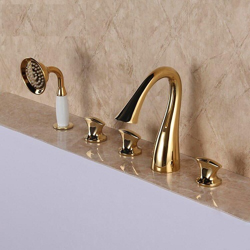 Vòi chậu lavabo mạ màu đen MK-5023B - Image 3
