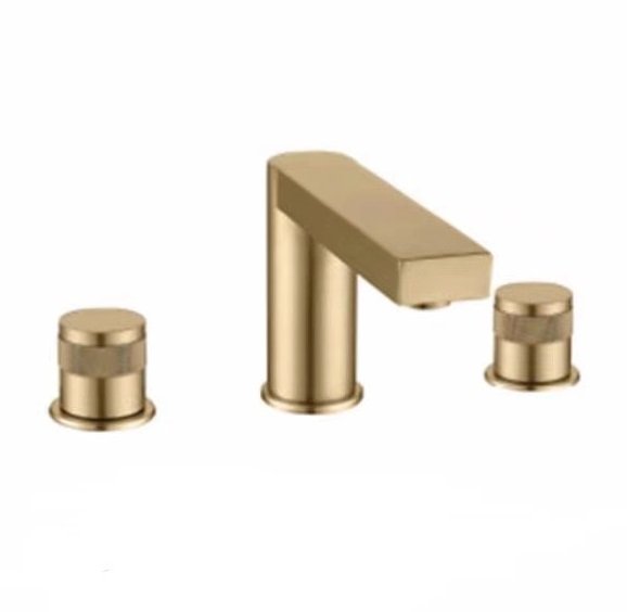 Vòi chậu lavabo mạ màu hồng vàng mờ Rose Gold MK-0911RGM-20 - Image 5