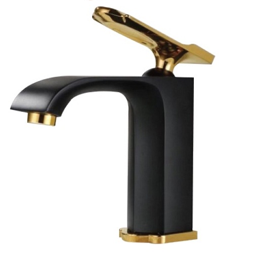 Vòi chậu lavabo mạ vàng HM-0198 (Đặt hàng từ 10-25 ngày) - Image 3