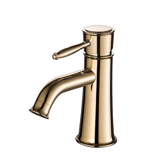 Vòi chậu lavabo mạ vàng HM-1222 (Đặt hàng từ 10-25 ngày) - Image 5