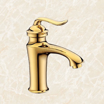 Vòi chậu lavabo mạ vàng HM-1225 (Đặt hàng từ 10-25 ngày, Lựa chọn màu : Crom, vàng, Vàng hồng, Đen...) - Image 5