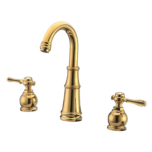Vòi chậu lavabo mạ vàng TOPY 6110 - Image 3