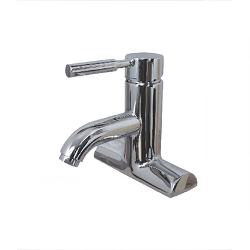 Vòi chậu lavabo nóng lạnh 1 lỗ Hàn Quốc đầu xoay Ecofa E-401-A - Image 5