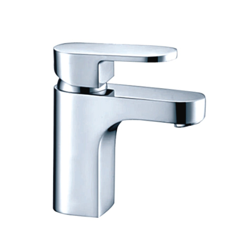 Vòi chậu lavabo nóng lạnh 1 lỗ Hàn Quốc đầu xoay Ecofa E-401-A - Image 6