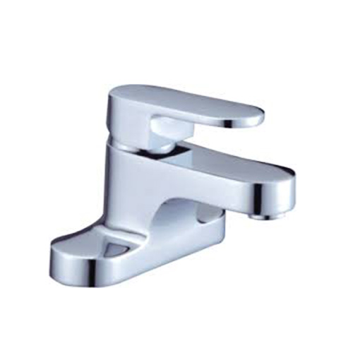 Vòi chậu lavabo nóng lạnh 1 lỗ Hàn Quốc đầu xoay Ecofa E-7001LA ( Cao 30cm) - Image 4