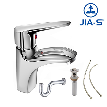 Vòi chậu lavabo nóng lạnh 1 lỗ Obiste OB102H - Image 4