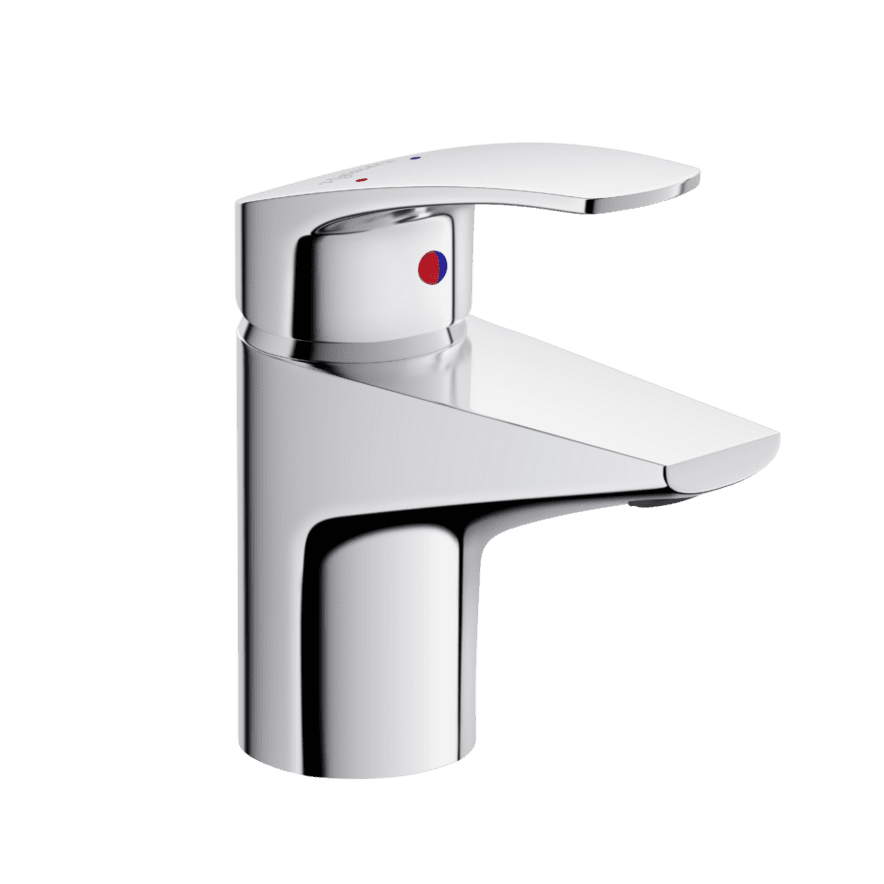Vòi chậu lavabo nóng lạnh 1 lỗ Viglacera VG-102 - Image 5
