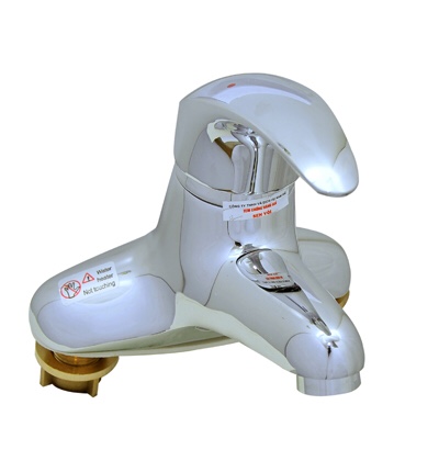 Vòi chậu lavabo nóng lạnh 2 chân 8031 - Image 4