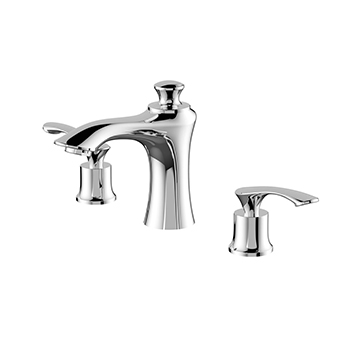Vòi chậu lavabo nóng lạnh 3 lỗ Elimen G1160500 - Image 5