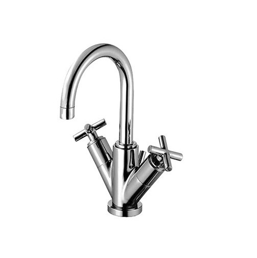 Vòi chậu lavabo nóng lạnh 3 lỗ gắn tường COTTO CT237C20 - Image 3