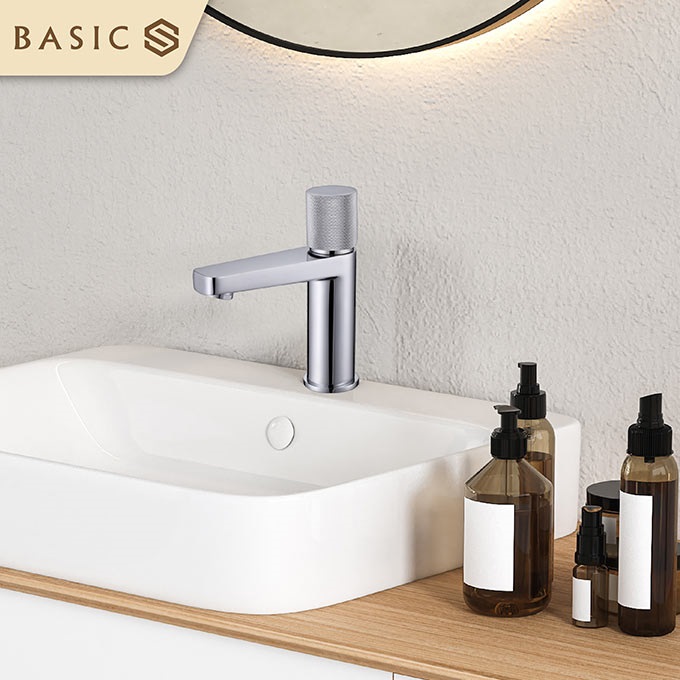 Vòi chậu lavabo nóng lạnh Basic BW-48302 - Image 5