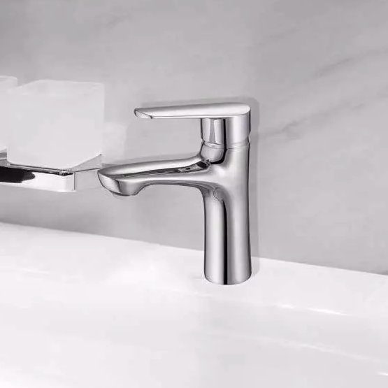 Vòi chậu lavabo nóng lạnh Basic BW-605V - Image 3