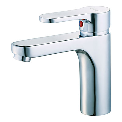Vòi chậu lavabo nóng lạnh Caesar B150CP (Đã bao gồm xi phông cần giật) - Image 5