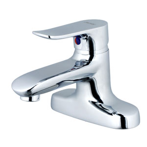 Vòi chậu lavabo nóng lạnh Caesar B170C (Đã bao gồm xi phông cần giật) - Image 4